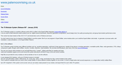 Desktop Screenshot of palemoonrising.co.uk