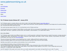Tablet Screenshot of palemoonrising.co.uk